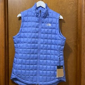 The North Face Women's Virtual Blue Thermoball Vest, Size Large, NWT
